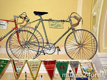 Radmuseum Madonna del Ghisallo, Rennrad von Fausto Coppi