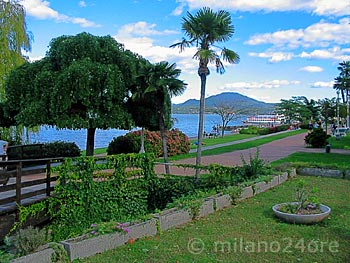 Parkanlage am Lago Maggiore in Stresa