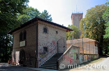 Turm auf dem Castello Novi Ligure